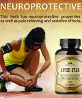 HERBALICIOUS Star Anise Dietary Supplement 100 Capsules Anise Extract For Men And Women Natural 1000Mg Powerful Formula With No Fillers, Preservatives Immune Strength, Rich In Antioxidants