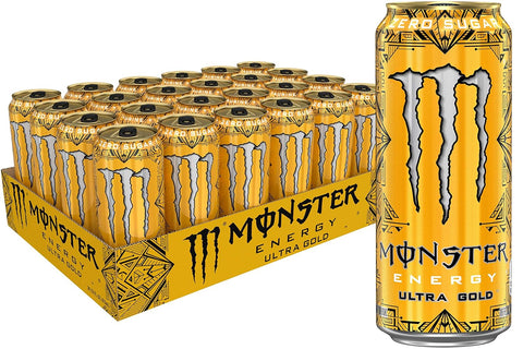 Monster Energy Ultra Strawberry Dreams, Sugar Free Energy Drink, 16 Ounce | Pack of 15