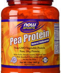 100% Pure Pea Protein Now Foods Powder 2 Pound (Pack of 2)