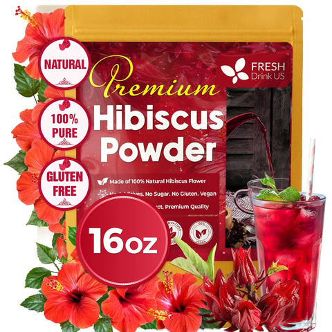 FreshDrinkUS, Premium 8oz Mulberry Leaf Powder, 100% Natural and Pure from Mulberry Leaves, Perfect for Tea, Smoothies, Baked Goods, Natural Food Coloring, No Additives, No Gluten, No Sugar, Vegan