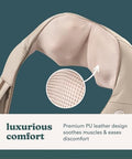 Homedics Neck Massager, Heated Shiatsu Neck, Shoulder And Back Massager With 3 Speeds, Changes Of Direction, And Convenient Straps - Portable Relief For Neck, Shoulders, Back, & Legs