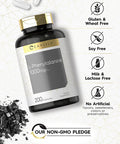 Carlyle L Phenylalanine 1000Mg | 200 Capsules | Non-Gmo And Gluten Free Formula | Free Form L-Phenylalanine Supplement