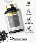 Carlyle L Phenylalanine 1000Mg | 200 Capsules | Non-Gmo And Gluten Free Formula | Free Form L-Phenylalanine Supplement