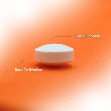 Zinc Gluconate 25 Mg Chelated Elemental Zinc, Immune Support Supplement Mineral Antioxidant For Vegetarians, Acne, Easy To Swallow, 60 Tablets, By PharmatechÃƒâ€šÃ‚Â®