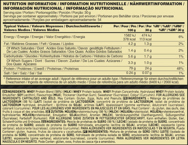 Optimum Nutrition Gold Standard Vanilla Whey Powder 1.62Kg