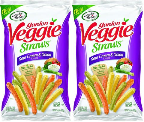 Sensible Portions Garden Veggie Cinnamon Straws, 6 oz