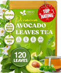 FreshDrinkUS, Premium 120 Mulberry Leaf Tea Bags, 100% Natural & Pure from Mulberry Leaves. Loose Leaf Herbal Tea. Made with Natural Material Tea Bags. No Sugar, No Caffeine, No Gluten, Vegan.