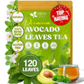 FreshDrinkUS, Premium 120 Mulberry Leaf Tea Bags, 100% Natural & Pure from Mulberry Leaves. Loose Leaf Herbal Tea. Made with Natural Material Tea Bags. No Sugar, No Caffeine, No Gluten, Vegan.