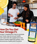 Barlean s Cod Liver Oil Omega 3 Fish Oil With 900Mg Lemonade 8 Oz