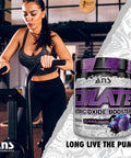 ANS Performance Dilate Pump PreWorkout Powder - Dietary Supplement - Maximizes Muscle Growth, Strength Performance - No Stims, Beta-Alanine, Creatine - 30 Servings