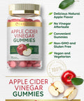Carlyle Vegan Apple Cider Vinegar Gummies | 75 Count | Natural Apple Flavor | Non-Gmo, Gluten Free | Acv Supplement