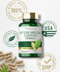 Bitter Melon Capsules | 200 Count | Non-Gmo & Gluten Free Extract | Complex Supplement | By Carlyle