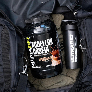 Nutrabio Micellar Casein Protein Powder 2 lbs Dutch Chocolate