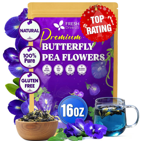 FreshDrinkUS, Premium 75 Mulberry Leaf Tea Bags, 100% Natural & Pure from Mulberry Leaves. Loose Leaf Herbal Tea. Made with Natural Material Tea Bags. No Sugar, No Caffeine, No Gluten, Vegan.