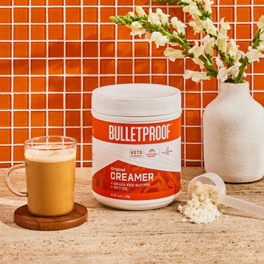 Bulletproof Original Creamer, 14.8 Ounces, Keto Coffee Creamer With Mct Oil And Grass-Fed Butter