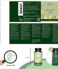 Methyl Folate VegaveroÃƒâ€šÃ‚Â® 400mcg | Natural Folic Acid Tablet Alternative | NO Additives | Vitamin B9 QuatrefolicÃƒâ€šÃ‚Â® (5-MTHF) Pregnancy, Preconception, Maternal Tissue Growth, 120 Vegan Capsules