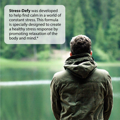 Irwin Naturals Stress Defy Balanced Relaxed Calm Promotes Clarity 84 - Liquid Softgels Bundle Pill Case