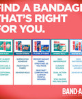 Band-Aid Brand Flexible Fabric Adhesive Bandages For Wound Care And First Aid, Finger And Knuckle, 20 Ct (Pack Of 6)