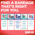 Band-Aid Brand Flexible Fabric Adhesive Bandages For Wound Care And First Aid, Finger And Knuckle, 20 Ct (Pack Of 6)