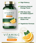 Carlyle Vitamin C Chewables | 1000Mg | 180 Chewable Tablets | Vegetarian, Non-Gmo, Gluten Free Supplement