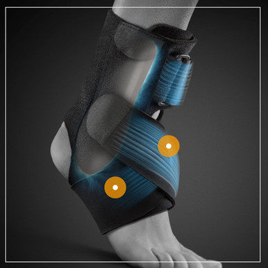Curad Performance Series Ironman Ankle Support Adjustable with Removable Stays Universal Fit for Mild or Moderate Sprains