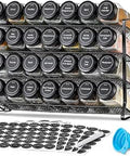 Spice Rack, Spice Organizer -3 Tier Bamboo Spice Racks, Solution for Spice Storage in Kitchens, CountertopsÃƒÂ¯Ã‚Â¼Ã…â€™Storage Rooms and Other Places