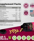 Vitamin B Complex For Men & Women - Made In Usa - B-Complex: B1, B2, B3, B5, B6, B7, B8, B9, B12 With Vitamin C, Choline, Inositol - Energy, Brain & Heart Support Supplement, 60 Vegan Capsules