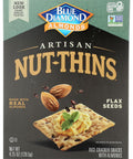 Blue Diamond Almonds Nut-Thins Hint of Sea Salt, 4.25 oz, Pack of 6