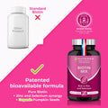 Laboratoires Nutrimea Biotin Hair & Nail Growth Supplement - Enriched with Zinc & Selenium - Contributes to Skin Care - 120 Vegan Capsules - French Expertise
