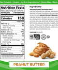 Orgain Bundle Vanilla Protein Powder and Peanut Butter Protein Powder 20 Servings Each Vegan Low Net Carbs Made Without Dairy Gluten and Soy