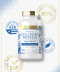 Carlyle Multi Collagen Protein Capsules 2000Mg | 300 Count | Type I, Ii, Iii, V, X | Collagen Peptide Pills | Keto & Paleo Friend