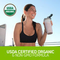 Optimum Nutrition Gold Standard 100% Organic Plant Based Protein Powder Vitamin C For Immune Support Vanilla 1.51 Pound