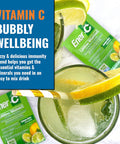 Ener-C Lemon Lime Multivitamin Drink Mix Powder Vitamin C 1000Mg & Electrolytes With Real Fruit Juice Natural Energy & Immune Support For Women & Men - Non-Gmo Vegan & Gluten - 60 Count