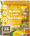 FreshDrinkUS, Premium 50 Mulberry Leaf Tea Bags, 100% Natural & Pure from Mulberry Leaves. Herbal Tea. Made with Natural Material Tea Bags. No Sugar, No Caffeine, No Gluten, Vegan.