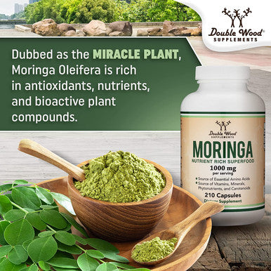 Lactation Supplement for Increased Breast Milk Moringa Superfood for Breastfeeding Lactation Support More Effective Than Lactation Cookies for Breast Milk Supply Boost by Double Wood Supplements