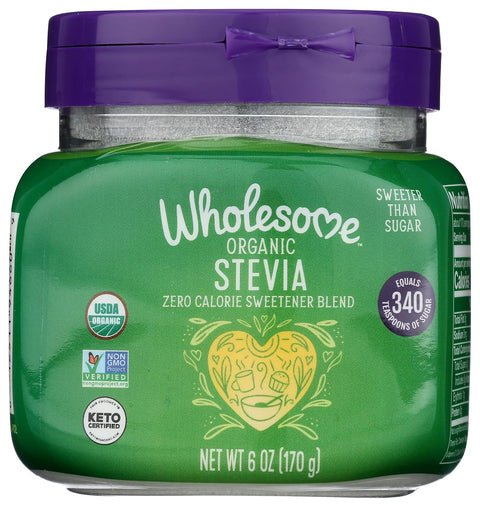 Wholesome Sweeteners Organic Stevia 75 Count Packets Zero Calorie Sweetener Blend Keto Friendly Non GMO Gluten & Vegan 1 Pack