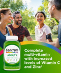 Centrum Adult Multivitamin/Multimineral Supplement with Antioxidants Zinc Vitamin D3 and B Vitamins Gluten Free NonGMO Ingredients 200 Count