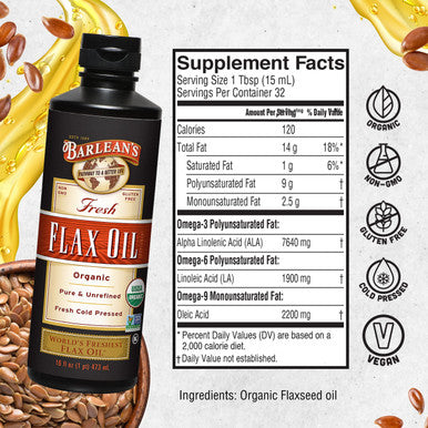 Barlean's Flaxe Oil 16 Oz (473 Ml)