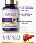 Carlyle Liver Support Supplement | 90 Capsules | Powerful Complex | Liver Care Formula | Non-Gmo, Gluten Fee