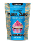Monk Zero - Powdered Monk Fruit Sweetener, Non-Glycemic, Keto Approved, Zero Calories, 1:1 Confectioner Sugar Substitute (Powdered, 24oz)