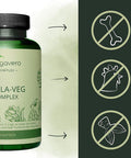 Vegan Collagen Supplement VegaveroÃƒâ€šÃ‚Â® | 2000mg | Complex with L-Lysine, L-Proline, Vitamin C (Acerola) & Superfoods Extracts | NO Additives | 120 Vegetarian Capsules