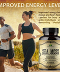 HERBALICIOUS Sea Moss Capsules - 1000 Mg Irish Sea Moss With Bladderwrack And Burdock Root For Immune Support, Thyroid Supplement, Healthy Skin, And Detox - 100 Irish Sea Moss Capsules