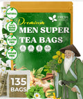 FreshDrinkUS, Premium 75 Mulberry Leaf Tea Bags, 100% Natural & Pure from Mulberry Leaves. Loose Leaf Herbal Tea. Made with Natural Material Tea Bags. No Sugar, No Caffeine, No Gluten, Vegan.
