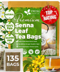 FreshDrinkUS, Premium 120 Mulberry Leaf Tea Bags, 100% Natural & Pure from Mulberry Leaves. Loose Leaf Herbal Tea. Made with Natural Material Tea Bags. No Sugar, No Caffeine, No Gluten, Vegan.