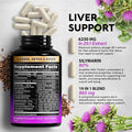 NUTRAHARMONY Liver Support Detox Blend & Gaba With L-Theanine Capsules
