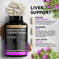 NUTRAHARMONY Liver Support Detox Blend & Magnesium Citrate Capsules