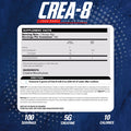 EHP Labs CREA 8 Creatine Monohydrate Powder Unflavored Creatine Powder for Muscle Growth Increased Strength Enhanced Energy Output and Improved Performance 100 Servings 500g