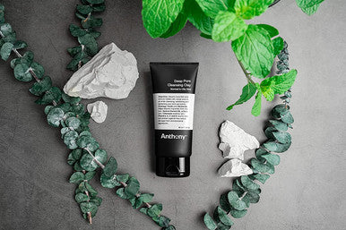 Anthony Deep Pore Cleansing Clay, 3 Fl Oz, Contains Kaolin and Bentonite Clays, Apricot Oil, Calendula, Vitamins A, C, and E, Removes Dirt, Sweat, and Oil While Deep Cleansing and Exfoliating Skin