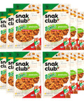 Snak Club Tajin Peanuts, Roasted Nuts with Chili and Lime Seasoning, Mild, Gluten-Free and Kosher Snacks, No Artificial Colors or Flavors, No Preservatives, 12 oz Resealable Bag