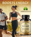 HERBALICIOUS Colon Cleanse 100 Capsules Dietary Supplement For Men And Women All Natural Senna Leaf Powder Herbal Supplement